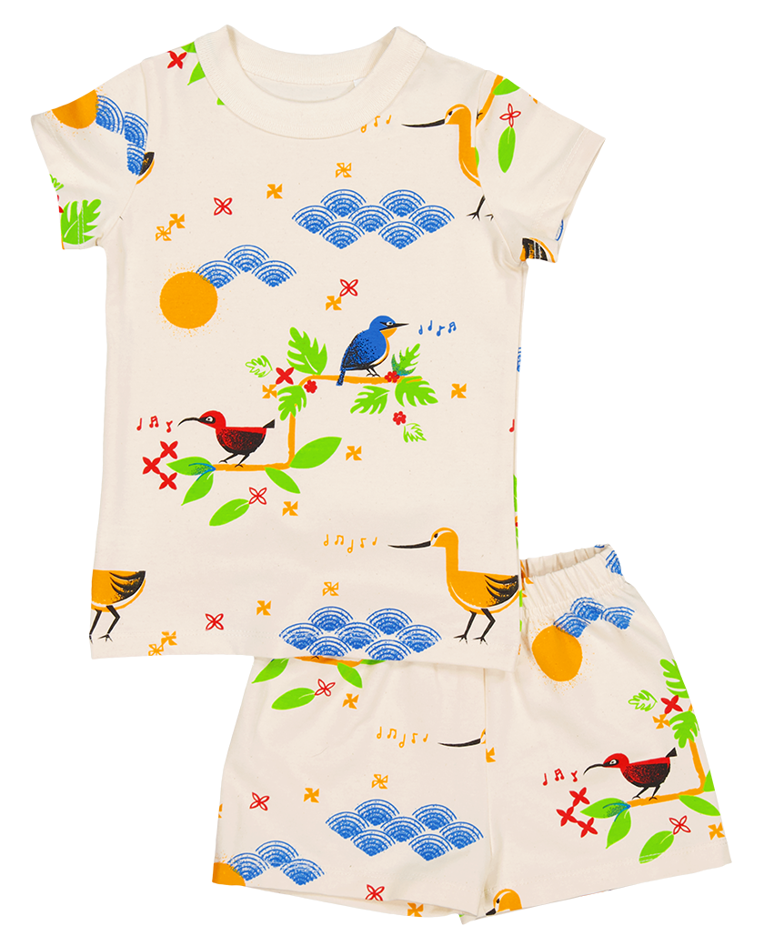 Sol3 Mio '3 Little Birds' Short Sleeve Pyjama Set for Cure Kids