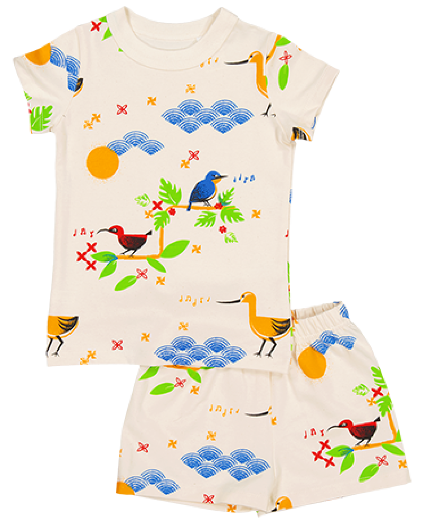 Sol3 Mio '3 Little Birds' Short Sleeve Pyjama Set for Cure Kids