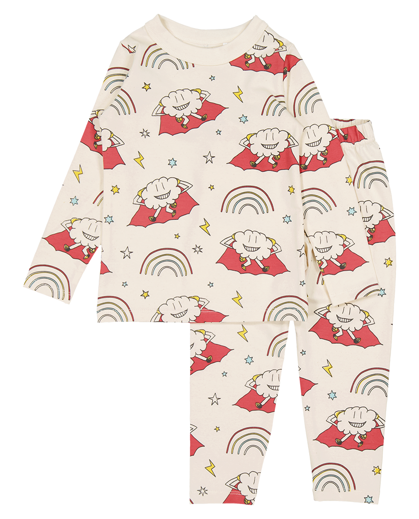 Anika Moa 'Super Cloud' Long Sleeve Pyjama Set for Cure Kids