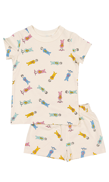 Neil Finn 'Ted’s Ready For Bed' Short Sleeve Pyjama Set for Cure Kids